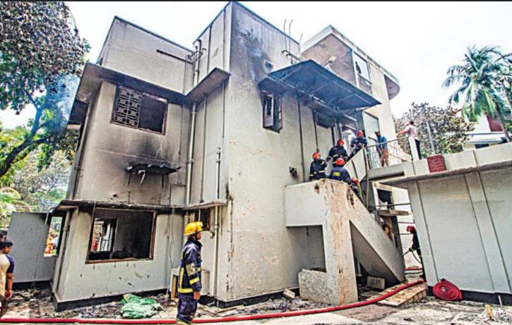 Sheikh Mujib’s house vandalized as violence erupts in Bangladesh after youth leader dies