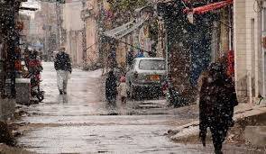 Winter showers hit Chagai and surrounding Balochistan's areas 