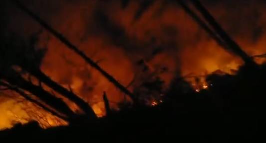 Fire-fighters toil as massive fire ravages Galiyat forests