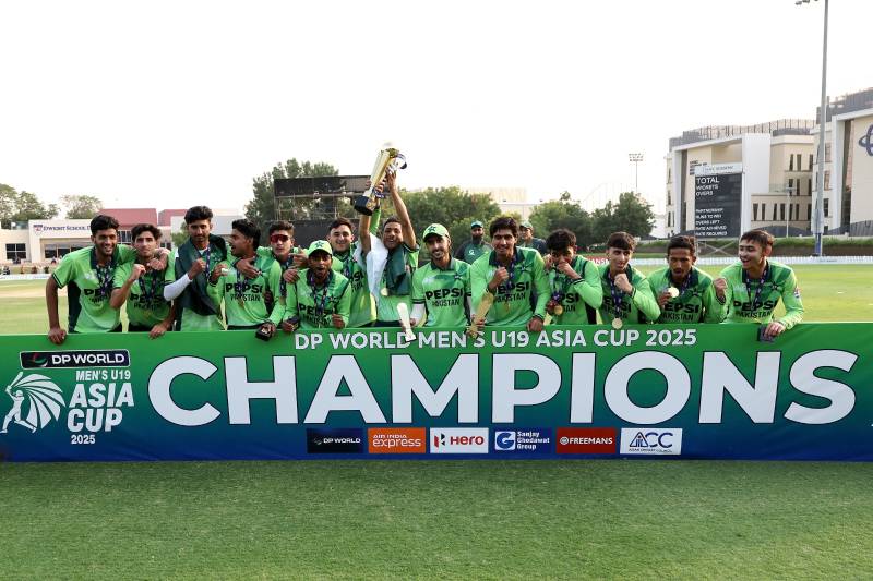 Pakistan thrash India to lift Under-19 Asia Cup