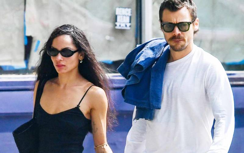 Zoe Kravitz fuels engagement buzz with Harry Styles