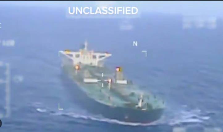 US in 'pursuit' of third oil tanker in Caribbean