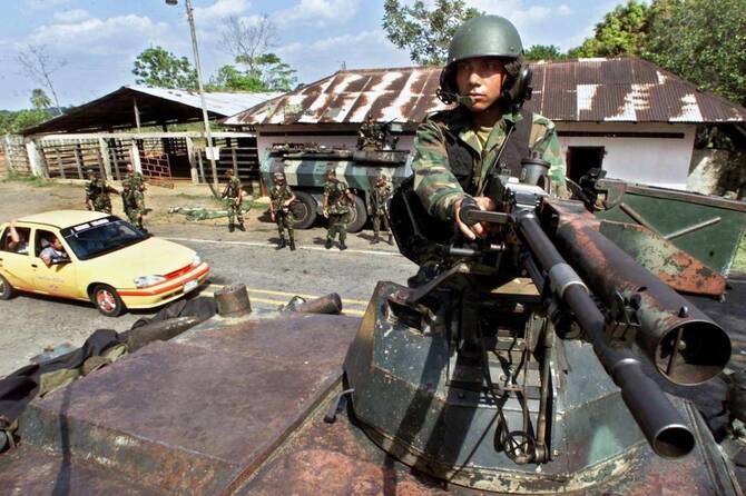 18 kidnapped Colombian soldiers released