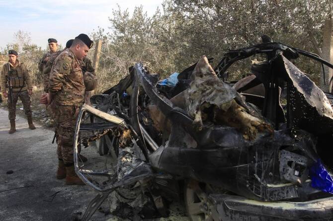 Lebanese soldier among those killed in Monday Israeli strike: army