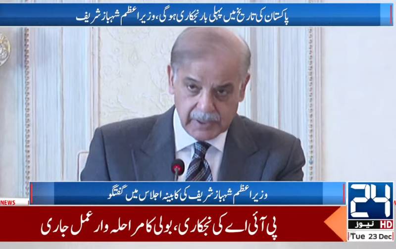 No talks with PTI amid illegal demands, blackmailing: PM Shehbaz