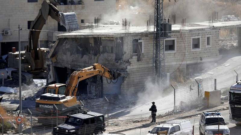 Israel demolishes home of Palestinian accused of attack