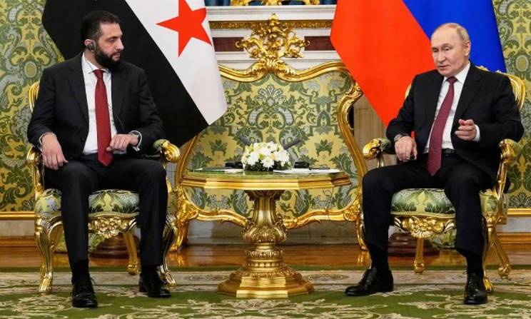 Syria ministers talk military cooperation with Putin in Russia