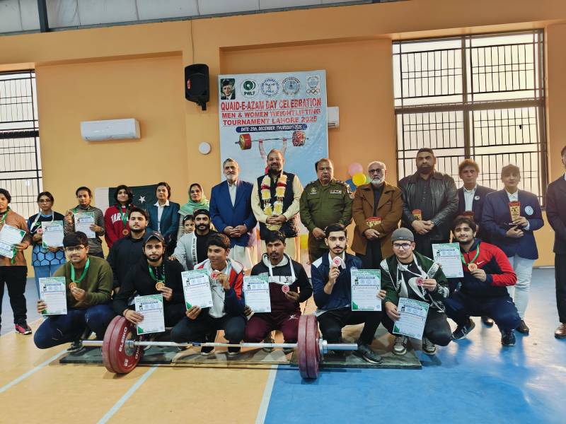 Punjab Green crowned champions of Quaid-e-Azam Day Weightlifting