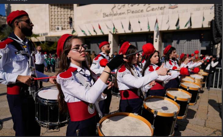 Bethlehem celebrates first festive Christmas since Gaza war