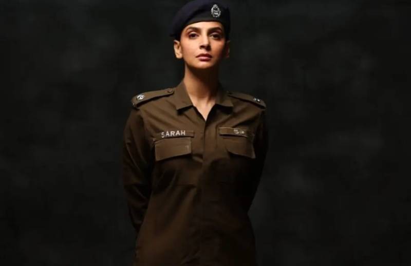 Saba Qamar at centre of legal storm over police uniform