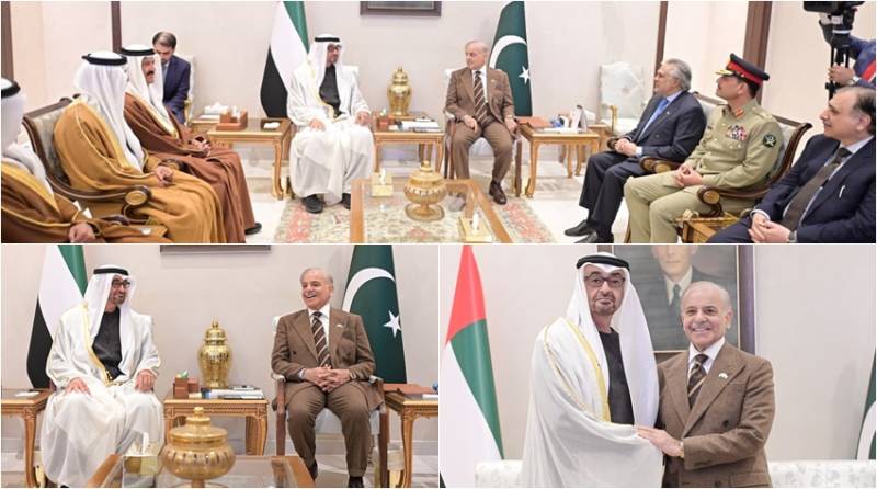 PM Shehbaz, UAE President discuss bilateral cooperation, regional developments