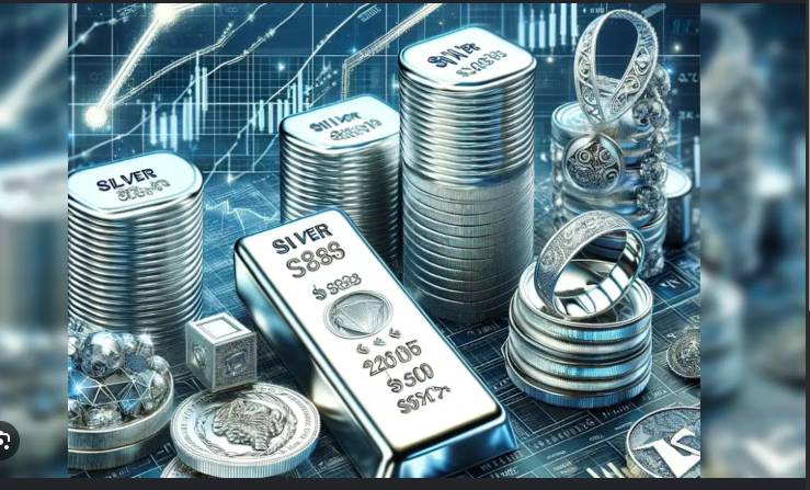 Silver price climbs past $75 in global market