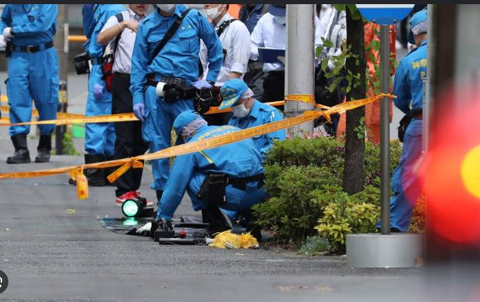 14 injured in Japan after stabbing, liquid spray attack