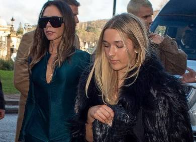 Beckham girls steal the show at Adam Peaty and Holly Ramsay's wedding