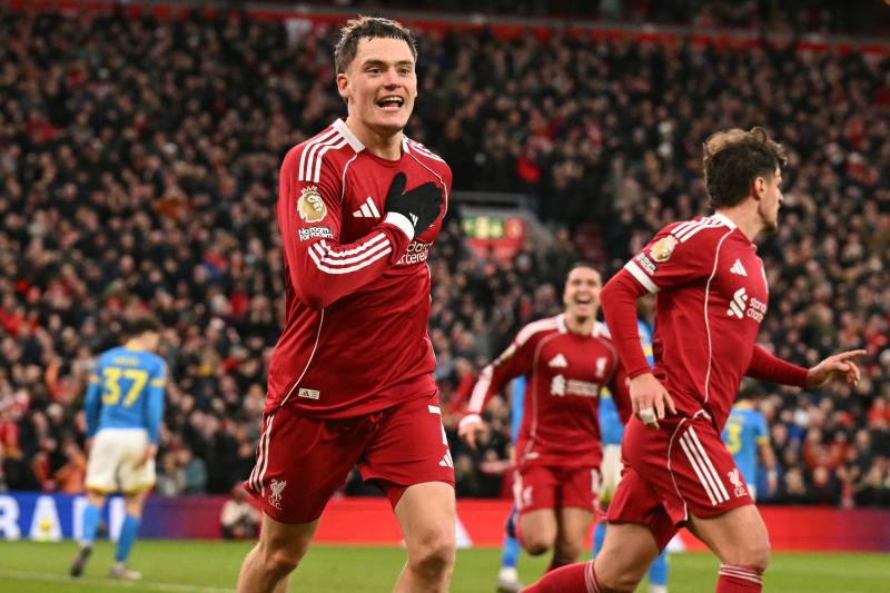 Wirtz scores first Liverpool goal as Anfield remembers Jota