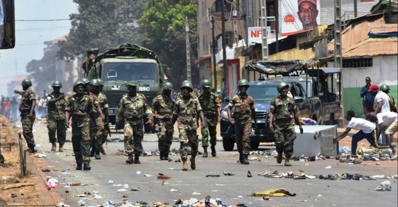 Guinea security forces 'neutralise' armed group in gunfight