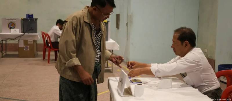 Myanmar's military junta holds controversial election