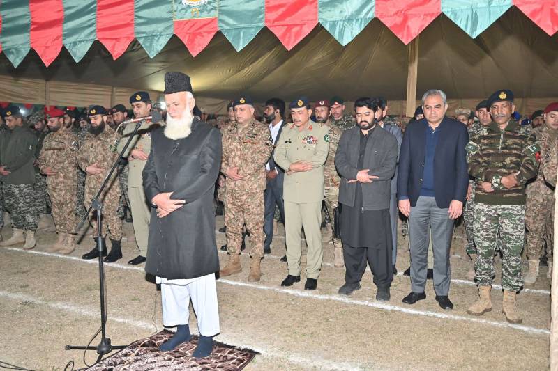 Major Adeel Zaman's funeral prayers offered at Peshawar Garrison