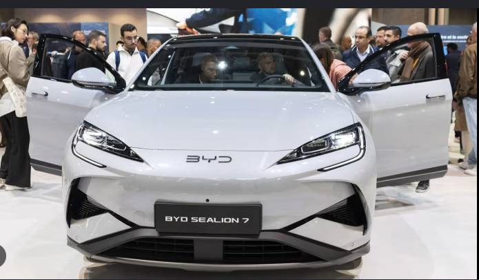 China's BYD poised to overtake Tesla in 2025 EV sales