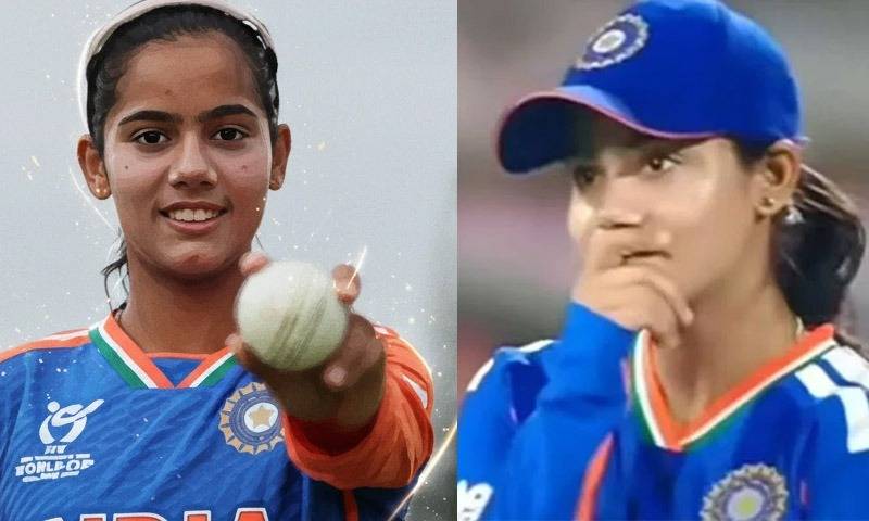 Indian woman crickter on-field slip of tongue goes viral during India-Sri Lanka clash