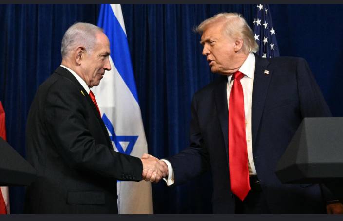 Israel hands Trump another international award, after Nobel snub