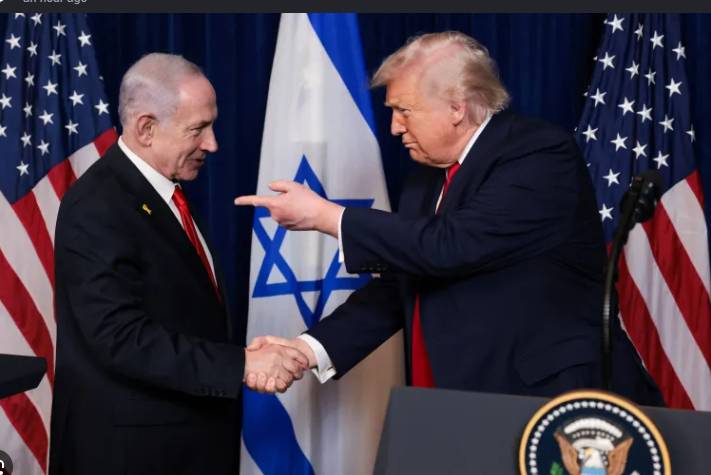 Trump warns Hamas, Iran after Netanyahu talks