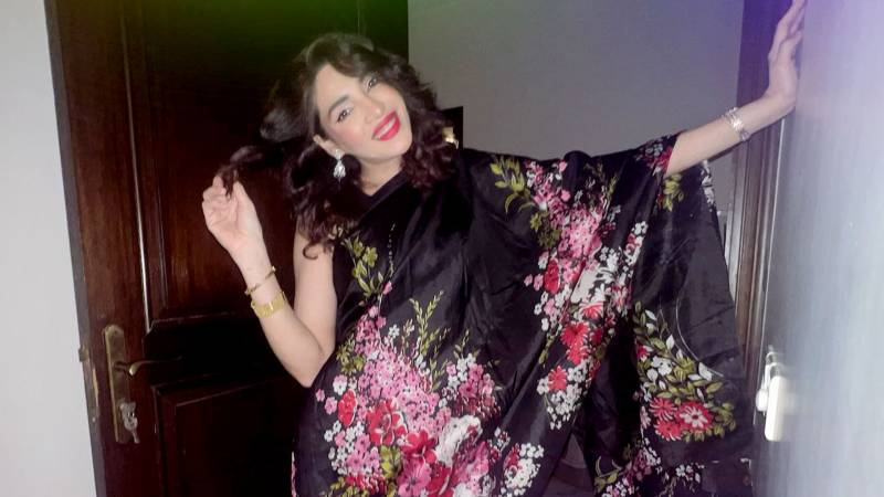 Zhalay Sarhadi honours Nani’s legacy in saree 