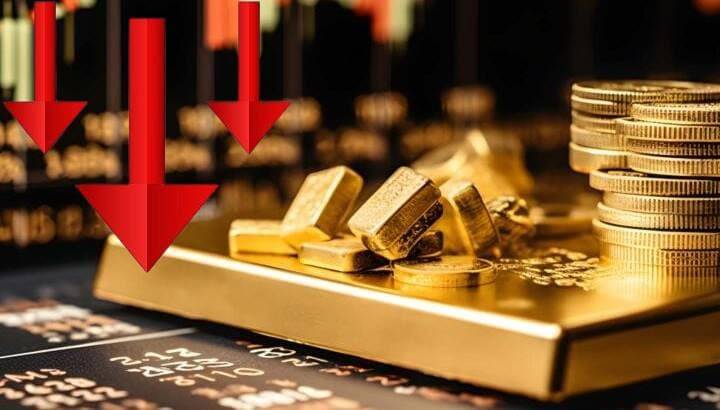 Gold price goes down by Rs2500 in Pakistan