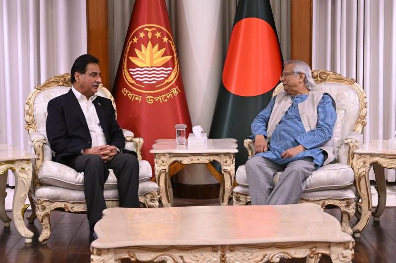 NA Speaker Ayaz Sadiq calls on Bangladesh Chief Adviser Muhammad Yunus