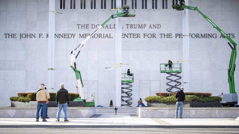 Performers cancel concerts at Kennedy center after Trump renaming