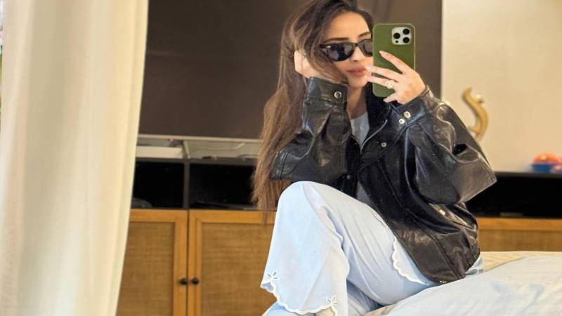 Saboor Aly’s manifestation post turns heads with chic street style moment