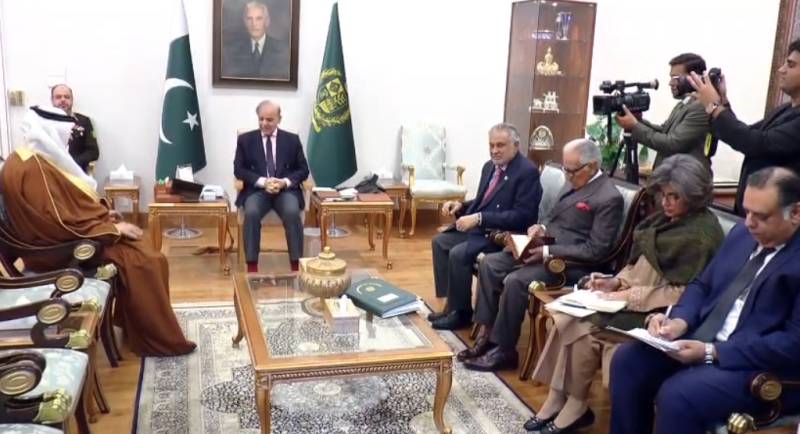 Saudi Ambassador calls on Prime Minister Shehbaz Sharif, bilateral ties discussed