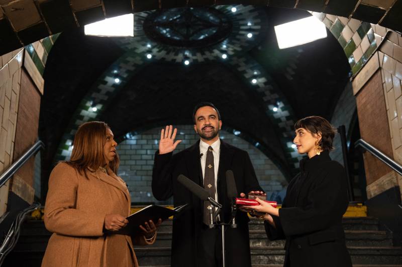 Zohran Mamdani takes oath as New York's first Muslim mayor
