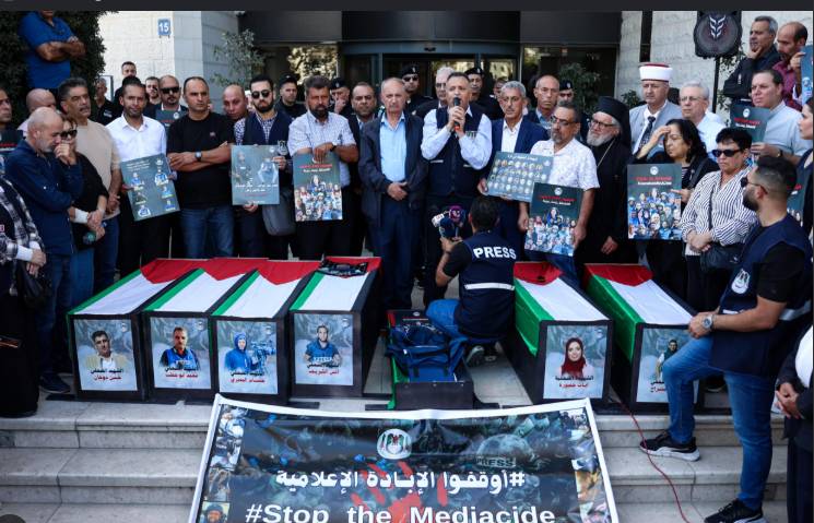 128 journalists killed worldwide in 2025