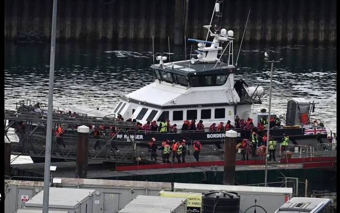 Near record number of small boat migrants reach UK in 2025