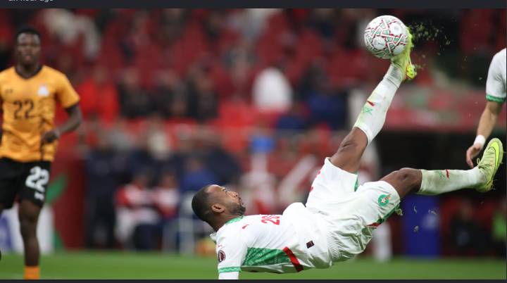 Bicycle kick king El Kaabi is new AFCON hero for hosts Morocco