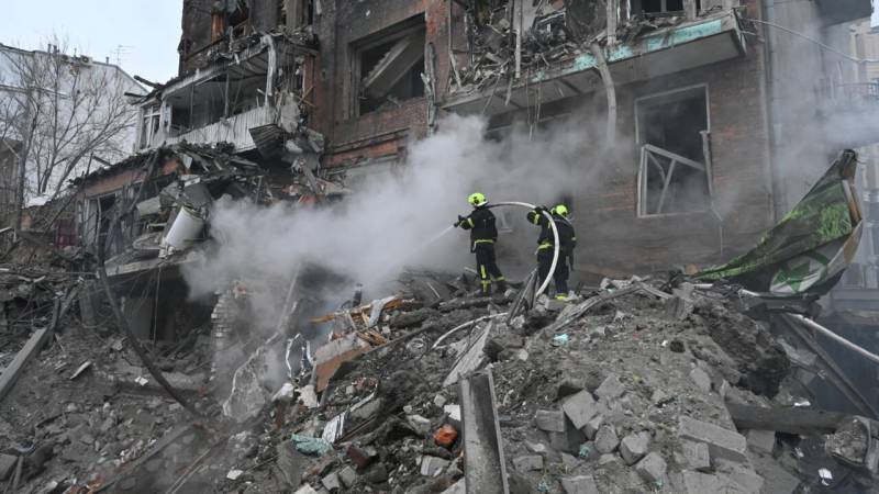 Ukraine says 19 wounded in Russian strike on Kharkiv housing area
