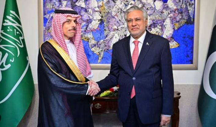 Pakistan, Saudi Arabia mull joint efforts to achieve security, stability