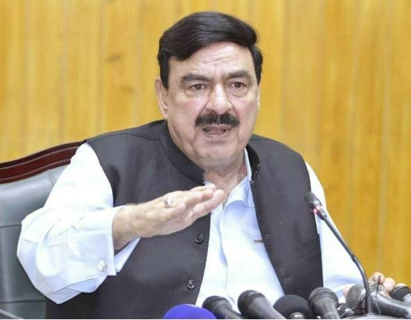 Sh Rasheed says he was not in Pakistan on May 9