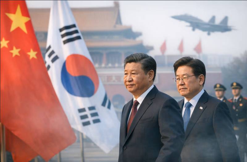 S. Korean president heads to China, hoping to sidestep Taiwan tensions