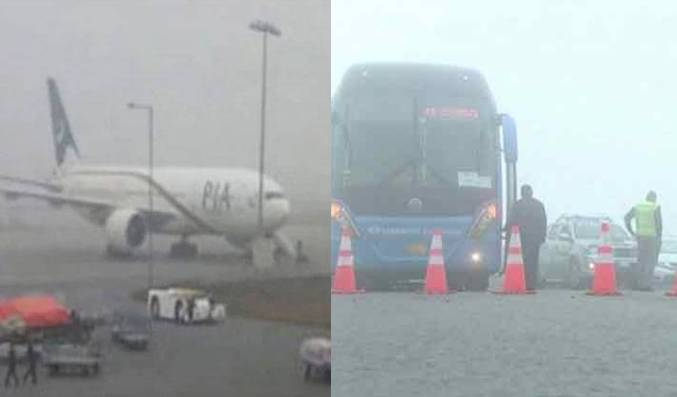 Severe fog disrupts traffic and flight operations in Punjab