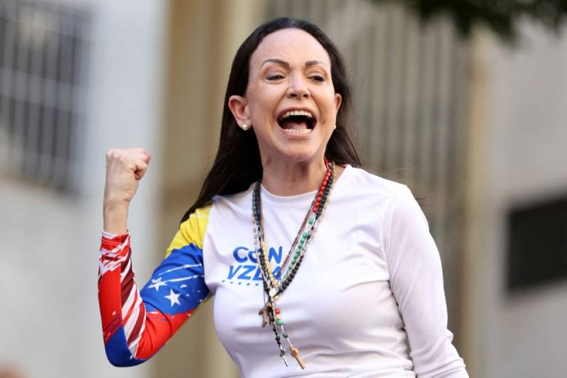 Venezuela's Opposition Leader Maria Corina calls for people’s government