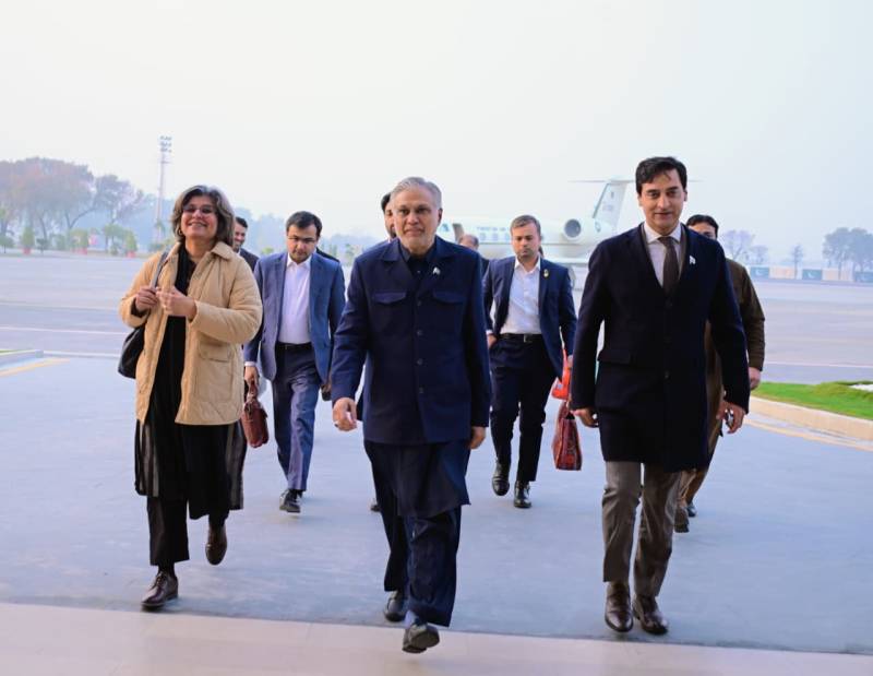 Dar returns home after attending Pak-China Foreign Ministers’ Strategic Dialogue in Beijing