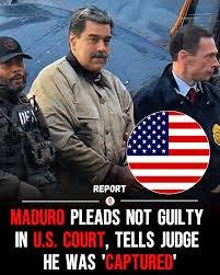 Deposed Venezuelan leader pleads not guilty in US court