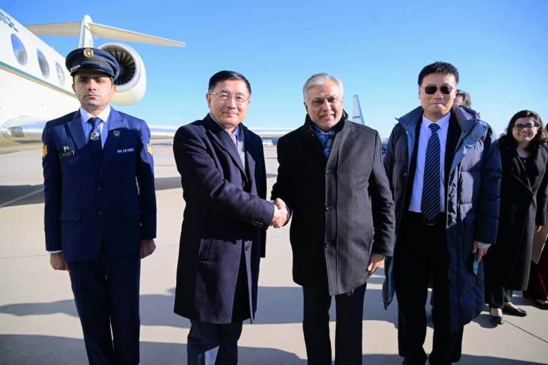 Ishaq Dar returns after Beijing visit, co-chairs 7th Pak-China strategic dialogue