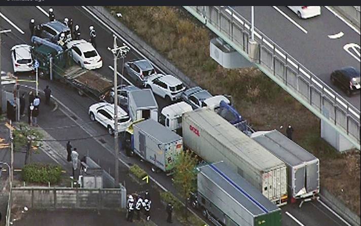 Tea leaf spill causes deadly multi-vehicle crash in Japan
