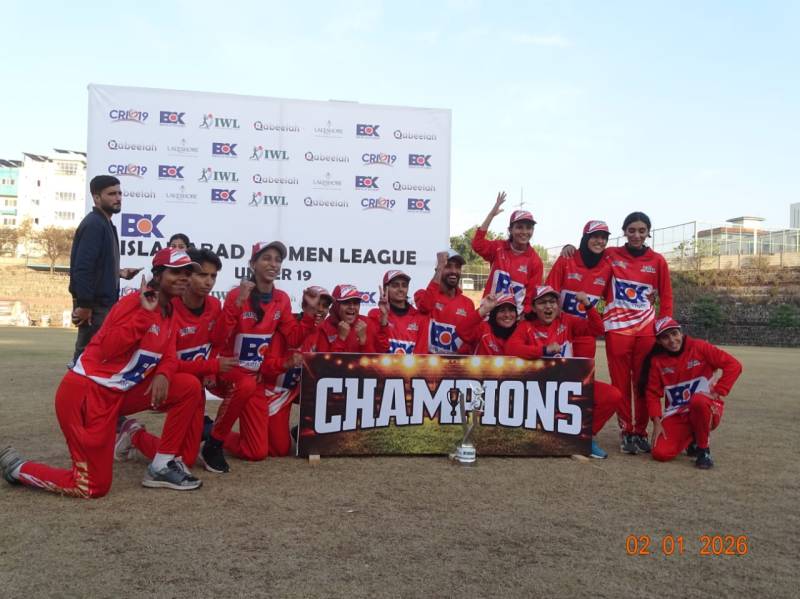 Thunder win BoK Islamabad Women League U-19 cricket championship