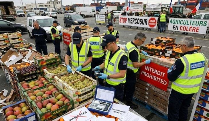 France halts imports of food with traces of banned pesticides