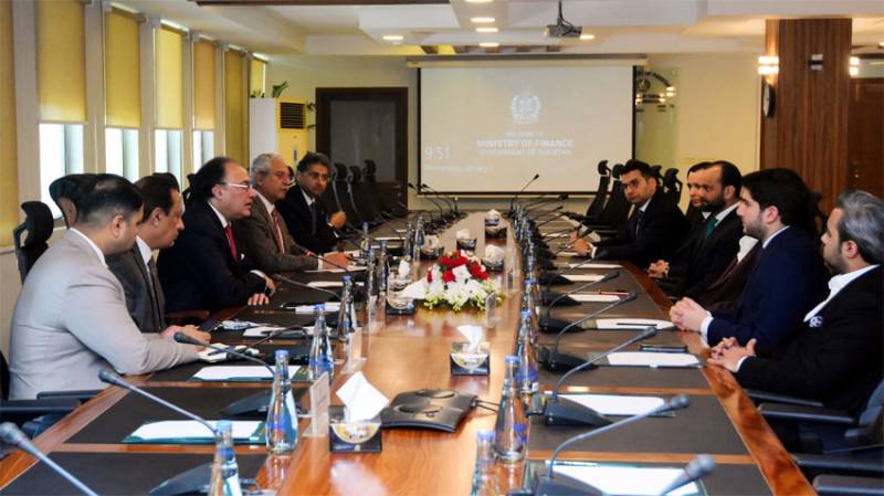 Sajwani business delegation calls on Finance Minister Aurangzeb