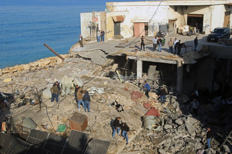 Israeli strikes on Lebanon kill two ahead of ceasefire monitors meeting